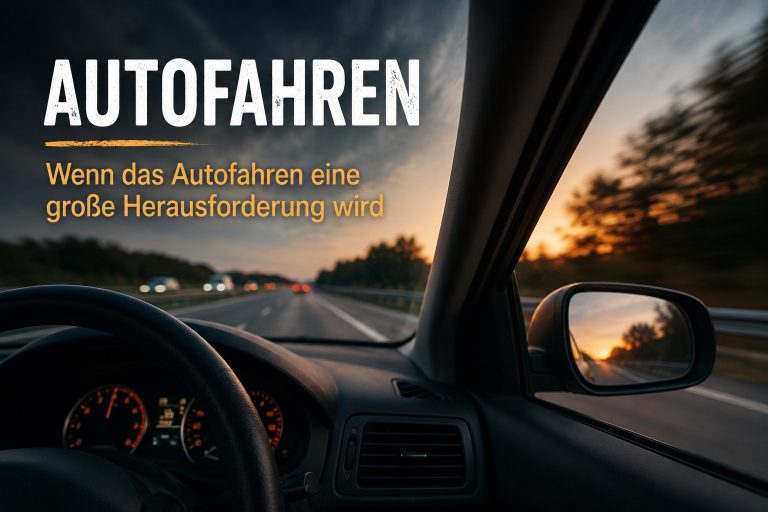 Angst vor dem Autofahren