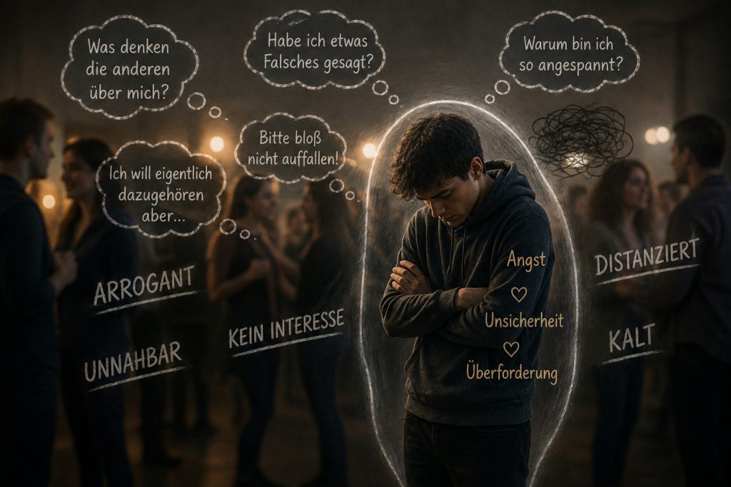 Angstzustände - warum wirken Menschen mit Angststörungen distanziert?